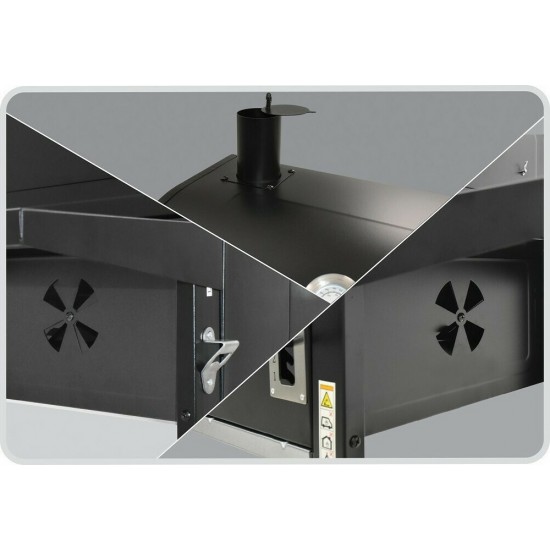 Unimac 661324 Ψησταριά Κάρβουνου Κλειστού Τύπου Premium Unimac 661324 Ψησταριά Κάρβουνου Κλειστού Τύπου Premium