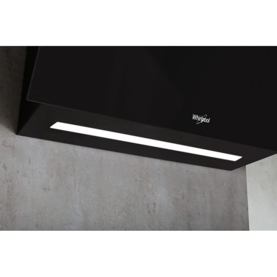 Whirlpool WHVS 90F LT C K Απορροφητήρας Καμινάδα (90cm) Μαύρη,801 m3 / h με booster