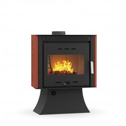 Thermogatz GS A15 Τ Red,Ξυλόσομπα από Ατσάλι Κλασική,Αερόθερμη 15kW, Κάλυψη: 75τμ Thermogatz GS A15 Τ Red,Ξυλόσομπα από Ατσάλι Κλασική,Αερόθερμη 15kW, Κάλυψη: 75τμ