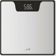 LIFE MONDAY Ηλεκτρονική ζυγαριά σώματος ψηφιακή Οθόνη lcd επιφάνεια 30x30cm, Εύρος μέτρησης 5-180KG, Aκρίβεια ζυγίσματος 100GR