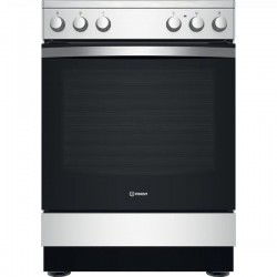 Indesit IS67V5KCX/E Κουζίνα (60cm) Inox ,Click&Clean,