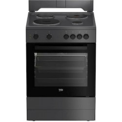 Beko FSM66003GA Κουζίνα (65lt) με Εμαγιέ Εστίες (Π60εκ.) Ανθρακί