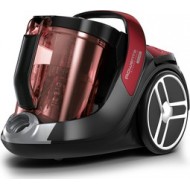 Rowenta RO7253EA Ηλεκτρική Σκούπα 550W με Κάδο (2.5lt) SILENCE FORCE CYCLONIC .   ΦΙΛΤΡΟ ΑΦΡΟΥ+ΚΥΚΛΩΝΑΣ+ΦΙΛΤΡΟ HIGH EFFICIENCY ΕΡΑ                                     Κόκκινη