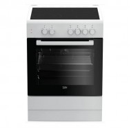 Beko FSM 67011 GW Κουζίνα Κεραμική (66lt) 3D Λευκή (60cm) 8 τροποι,5 εστιες,-3-χρονια εγγυηση