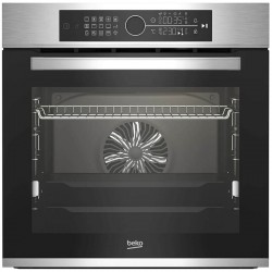 Beko BBIM 12400 XCS Εντοιχιζόμενος Φούρνος (72lt) Inox A+ , AeroPerfect,SteamShine® Cleaning,13 Λειτουργίες Μαγειρέματος:,Soft Close,Τηλεσκοπικός  1 επιπέδου