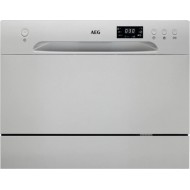 AEG FFB21200CS Πλυντήριο Πιάτων Πάγκου INOX ,Α+,6 προγράμματα, 3 θερμοκρασίες20 Min Party Program, 30 min 40Â.,Γερμανίας