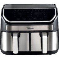 Ariete 4625 Φριτέζα Αέρος με Αποσπώμενο Κάδο Dual Metal (9lt) Ασημί