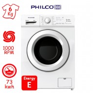 Philco PWM 641S Πλυντήριο Ρούχων 6kg 1000 Στροφών,Ιntelligent washing,Diamond drum