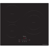 Midea MIH740T135K0 Εστία (60cm) Eπαγωγική αυτόνομη (Υ x Π x Β) cm: 6,2 x 59 x 52
