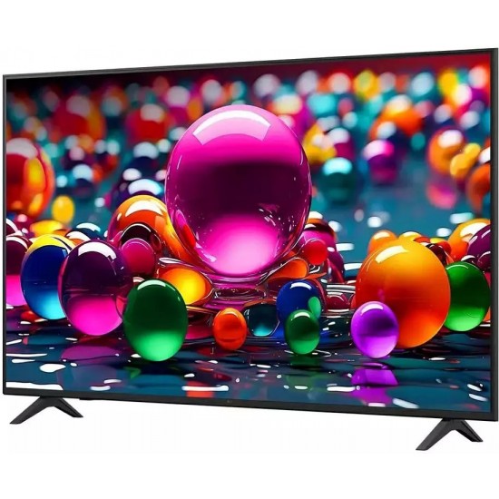 LG AI 55UA75006LA Smart Τηλεόραση 55" 4K UHD LED HDR (2025) ,επεξεργαστής alpha 7 4K AI Processor Gen8,AI Picture Wizard & Sound Wizard