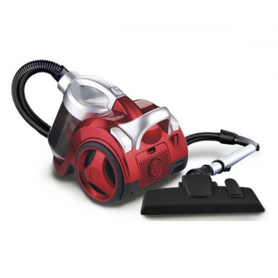 Raf R-8662R Ηλεκτρική Σκούπα 1200W με Κάδο 3lt Κόκκινη 