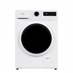 Midea MF110W100BA10/W-GR , (Kg)10 με ατμο, Κλάση A-10% / στροφες 1400  ,15 προγράμματα & 5 λειτουργίες ,BLDC Inverter μοτέρ