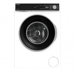 SHARP ES–NFA812W1NA-GR Πλυντήριο 8 kg, ατμου,15 προγράμματα.Στροφές: 1200 rpm
