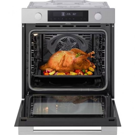 LG WS5D7230S Φούρνος Ηλεκτρικός 72lt  ΙΝΟΧ,χωρίς λάδι, με τη λειτουργία AirFry , Πυρόλυση, Κατάλυση,InstaViewTM,12 Τρόποι Ψησίματος