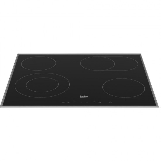 Beko EB 9741 XHL Εντοιχιζόμενη Εστία (Υαλοκεραμική, 60 cm) με πλαίσιο Πλάτος : 60 cm Ύψος : 3.7 εκ. Βάθος : 51 εκ. Beko EB 9741 XHL Εντοιχιζόμενη Εστία (Υαλοκεραμική, 60 cm) με πλαίσιο Πλάτος : 60 cm Ύψος : 3.7 εκ. Βάθος : 51 εκ.