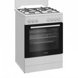 Indesit I6G3PMW Κουζίνα Ηλεκτρική 72lt με Εστίες Αερίου 60cm
