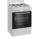 Indesit I6G3PMW Κουζίνα Ηλεκτρική 72lt με Εστίες Αερίου 60cm