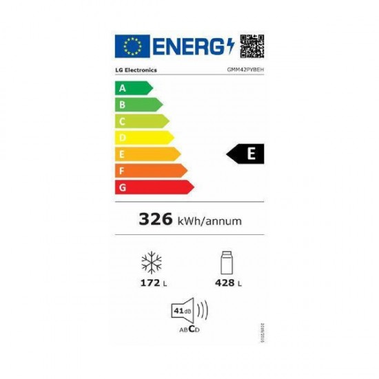 LG GMM42PYBEH Ψυγείο Ντουλάπα 600lt Full No Frost (M) Υ190xΠ90.5xΒ67.3cm Inox,Convertible LG GMM42PYBEH Ψυγείο Ντουλάπα 600lt Full No Frost (M) Υ190xΠ90.5xΒ67.3cm Inox,Convertible