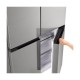 LG GMM42PYBEH Ψυγείο Ντουλάπα 600lt Full No Frost (M) Υ190xΠ90.5xΒ67.3cm Inox,Convertible LG GMM42PYBEH Ψυγείο Ντουλάπα 600lt Full No Frost (M) Υ190xΠ90.5xΒ67.3cm Inox,Convertible