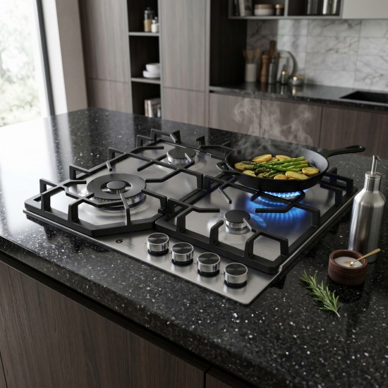 Thermogatz TGC6014IX Εστία Αερίου ,Επιφάνεια: INOX ,Καυστήρες SABAF ,Μήκος 58 Ύψος 12 Βάθος 50 Thermogatz TGC6014IX Εστία Αερίου ,Επιφάνεια: INOX ,Καυστήρες SABAF ,Μήκος 58 Ύψος 12 Βάθος 50