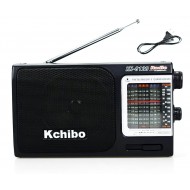 KCHIBO  ΚΚ-8120 ραδιόφωνο FM / MW / SW, ρεύματος και μπαταρίας.,με 12 μπάντες