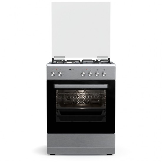 Thermogatz TGS 3521 IX,, 04.401.098 Κουζίνα Ηλεκτρική 60lt ,INOX,με Εστίες Αερίου & Ρεύματος 60cm, Φούρνος Ηλεκτρικός 60lt ,6 Τρόποι Ψησίματος Thermogatz TGS 3521 IX,, 04.401.098 Κουζίνα Ηλεκτρική 60lt ,INOX,με Εστίες Αερίου & Ρεύματος 60cm, Φούρνος Ηλεκτρικός 60lt ,6 Τρόποι Ψησίματος