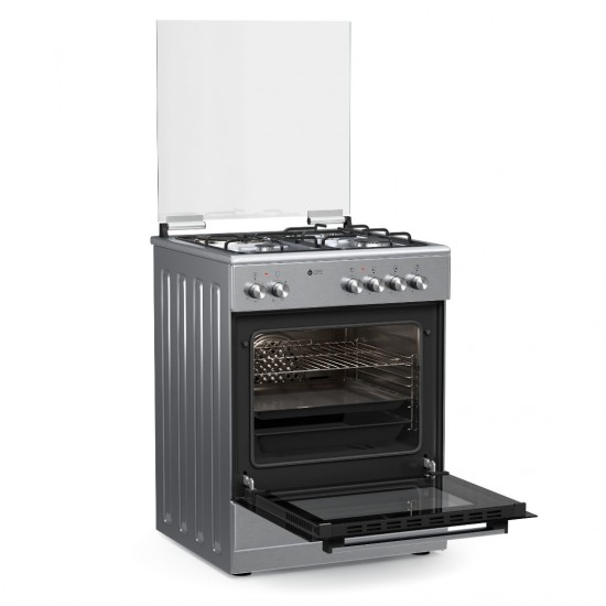 Thermogatz TGS 3521 IX,, 04.401.098 Κουζίνα Ηλεκτρική 60lt ,INOX,με Εστίες Αερίου & Ρεύματος 60cm, Φούρνος Ηλεκτρικός 60lt ,6 Τρόποι Ψησίματος Thermogatz TGS 3521 IX,, 04.401.098 Κουζίνα Ηλεκτρική 60lt ,INOX,με Εστίες Αερίου & Ρεύματος 60cm, Φούρνος Ηλεκτρικός 60lt ,6 Τρόποι Ψησίματος
