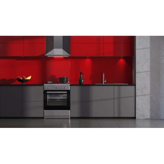 Thermogatz TGS 3521 IX,, 04.401.098 Κουζίνα Ηλεκτρική 60lt ,INOX,με Εστίες Αερίου & Ρεύματος 60cm, Φούρνος Ηλεκτρικός 60lt ,6 Τρόποι Ψησίματος Thermogatz TGS 3521 IX,, 04.401.098 Κουζίνα Ηλεκτρική 60lt ,INOX,με Εστίες Αερίου & Ρεύματος 60cm, Φούρνος Ηλεκτρικός 60lt ,6 Τρόποι Ψησίματος