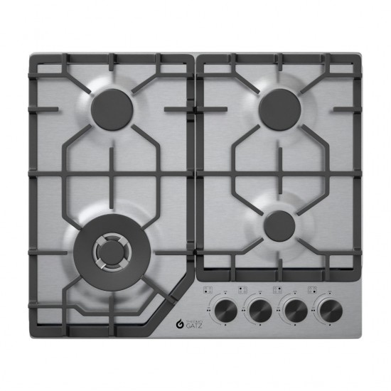 Thermogatz TGC6014IX Εστία Αερίου ,Επιφάνεια: INOX ,Καυστήρες SABAF ,Μήκος 58 Ύψος 12 Βάθος 50 Thermogatz TGC6014IX Εστία Αερίου ,Επιφάνεια: INOX ,Καυστήρες SABAF ,Μήκος 58 Ύψος 12 Βάθος 50