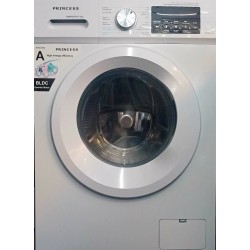 Princess WMBA6PAR Πλυντήριο Ρούχων 6kg 1000 Στροφών  ,Ενεργειακή  A.  Κινητήρας Inverter.  Προγράμματα ατμού.  Stormwash