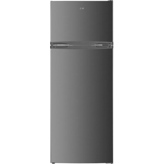 EVO EVD-144IN Δίπορτο Ψυγείο 206lt INOX ,Υ145xΠ55xΒ55cm ,lowfrost((στατικο) EVO EVD-144IN Δίπορτο Ψυγείο 206lt INOX ,Υ145xΠ55xΒ55cm ,lowfrost((στατικο)