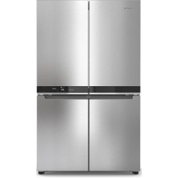 Whirlpool WQ9 E1L Ψυγείο Ντουλάπα (677lt) Full No Frost A+ Inox (187x90,9x70)